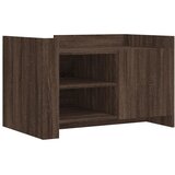  Stolić za kavu smeđa boja hrasta 80x50x50 cm konstruirano drvo | shoptok.hr