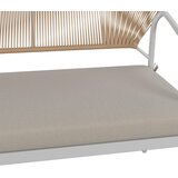 Ambia Garden vrtni set železo prozorno, naravne barve, bela krem barve, prozorno, naravne barve, bela | Shoptok.si