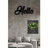 Opviq dekorativno LED osvetljenje Hello, 40x69 cm, 60 LEDs/m, 375cm Kabl , Crno | ePonuda.com