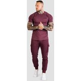 GymBeam Muška majica Fitted TRN Eggplant | Eponuda.ba