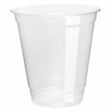 MEGA PACK Plastična čaša prozirna 0.3L 330ML baždarena, 100 komada u pakiranju | shoptok.hr