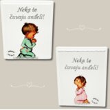  Samostojeća slika za krštenje ili rođenje djeteta – Neka te čuvaju anđeli! | shoptok.hr