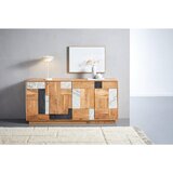 Novel komoda, antracit, bela, barve akacije | Shoptok.si