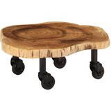  Stolić za kavu od masivnog drva bagrema 60 x 55 x 25 cm | shoptok.hr