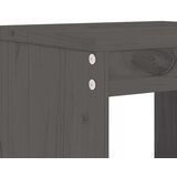  3-dijelni vrtni bistro set sivi od masivne borovine | shoptok.hr