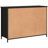  Komoda crna 100x35x70 cm od konstruiranog drva | shoptok.hr