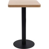 Bistro stol svjetlosmeđi 50 x 50 cm MDF | shoptok.hr