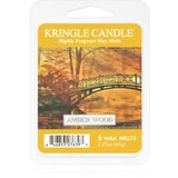 Kringle Candle Amber Wood vosek za aroma lučko 64 g | Shoptok.si