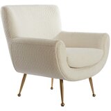 Light & Living Kremno bel fotelj iz tkanine bouclé Vinstra – | Shoptok.si