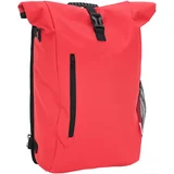 torba za bicikl za zadnji nosač 20 L crvena 31x13x58 cm
