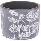 Dakls Siva betonska tegla za cvijeće na metalnom stalku Flowery, ø 13,5 cm Cijene