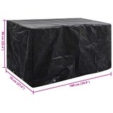  Navlaka za vrtni namještaj s 8 ušica 180 x 70 x 90 cm | Eponuda.ba