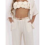 Italy Moda Trousers-MI-SP-6560.73P-light beige | Shoptok.si