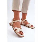 S. BARSKI Flat Women's Sandals Made of Eco Leather S.Barski Cene