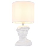 Globo 21732W - Stona lampa HERMES 1xE14/40W/230V bela | Eponuda.com