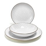 Mhome 18-delni set krožnikov Aurora, porcelan Cene