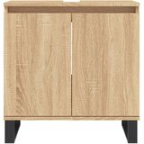 vidaXL kupaonski ormarić boja hrasta 58x33x60 cm konstruirano drvo | shoptok.hr