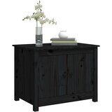  Stolić za kavu crni 71 x 49 x 55 cm od masivne borovine | Eponuda.com