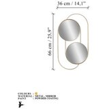 WALLXPERT dekorativno ogledalo bys 186 a | Eponuda.com