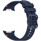 INF Združljiv s Samsungom: Silikonski pašček z luknjami za Galaxy Watch 8/8 Classic Blue, (5000085951) | Shoptok.si