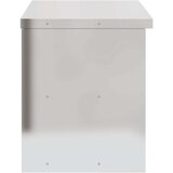  Kuhinjski zidni ormarić s kliznim vratima od nehrđajućeg čelika | shoptok.hr