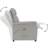  Massagerica Svijetlo siva 96,5 x 70,5 x 95 cm Mikro Vlakna | shoptok.hr