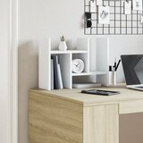  Organizator za stol bijeli 34,5x15,5x35,5 cm konstruirano drvo | shoptok.hr