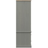  Ormar VIGO sivi 90 x 55 x 170 cm od masivne borovine | shoptok.hr