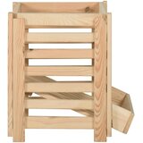  Kutija za krumpire 60 x 40 x 50 cm od masivne borovine | shoptok.hr