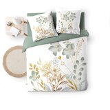 Douceur d intérieur Bela/zelena bombažna posteljnina za zakonsko posteljo/podaljšana 240x220 cm Lolita – | Shoptok.si