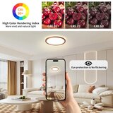  Brilagi - LED kupatilsko plafonsko svetlo ULTRA SLIM LED/12W/230V, prečnik 22,5 cm, u boji roze zlata, IP54 | Eponuda.com