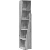  Kotna omarica Bela 27,5x27x140cm Konstruiran les, (5000092388) | Shoptok.si