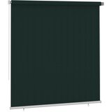  Vanjska roleta za zamračivanje 220 x 230 cm tamnozelena HDPE | Shoptok.si
