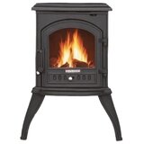 WENTOREX lugano ws-d 8 peć na drva od livenog gvožđa sa pločom za kuvanje (8 kw / mat crna) | Eponuda.com
