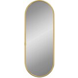  Zidno ogledalo zlatna 40x15 cm ovalno | shoptok.hr