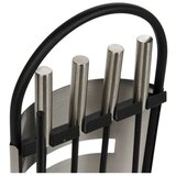Pribor za Kamin DKD Home Decor Srebrna Čelik 23 x 15 x 66 cm (4 Dijelovi) | shoptok.hr