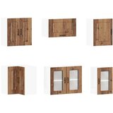  11-dijelni set kuhinjskih ormarića Kalmar konstruiranog drva | shoptok.hr
