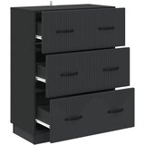 Ormar s ladicama Crna 66 x 34,5 x 87 cm Konstruirano drvo | shoptok.hr