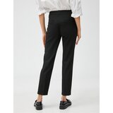Koton 3sak40095uw Women's Canvas Trousers Black | Eponuda.ba