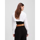 Karl Lagerfeld jeans Bluza črna / bela | Shoptok.si
