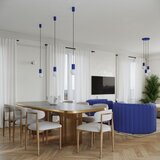 Sollux Obesna svetilka HALO 3P ultramarine, (5000352313) | Shoptok.si