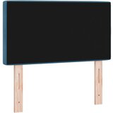 vidaXL Prevleka za vzglavje s kristalnim gumbom, temno modra, 80 cm, žamet, (22008594) | Shoptok.si