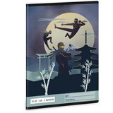 Ars Una Ninjas in the Dark A/5 črtast zvezek za 3. razred 12-32 | Shoptok.si