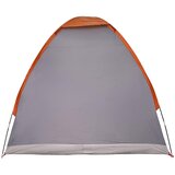 Kamping šator s krovom Siva i narančasta 190 x 140 x 105 cm | shoptok.hr