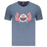 Norway 1963 Muška Majica Kratkih Rukava Plava | shoptok.hr