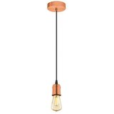 Eglo Okrugla viseća svjetiljka Yorth (60 W, Ø x V: 100 mm x 200 cm, Bakar, E27) | shoptok.hr
