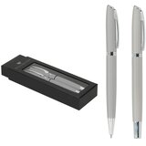  Set pisaći Toledo Wellington kemijska olovka i roler srebrni P1/100 | shoptok.hr