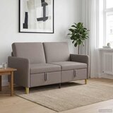SOFA s pohranom Sivosmeđa 152 x 78 x 87 cm Poliester | Shoptok.si