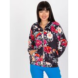RUE PARIS Sweatshirt-RV-BL-8143.83P-black-red | Shoptok.si