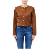 Liu Jo Usnjene jakne & Sintetične jakne MF5184E1090 Kostanjeva Cene